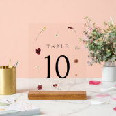 Élégant Mariage Fleur sauvage d'automne Numéro de  (Mariage)