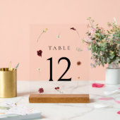 Élégant Mariage Fleur sauvage d'automne Numéro de  (Mariage)