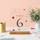 Élégant Mariage Fleur sauvage d'automne Numéro de  (Mariage)