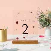 Élégant Mariage Fleur sauvage d'automne Numéro de  (Mariage)