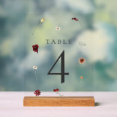 Élégant Mariage Fleur sauvage d'automne Numéro de (Neutre)