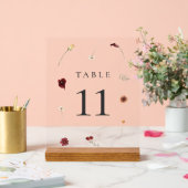 Élégant Mariage Fleur sauvage d'automne Numéro de  (Mariage)