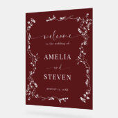 Élégant Mariage floral (Angle)