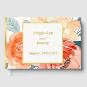 Élégant Mariage Floral Gold Blush (Recto)