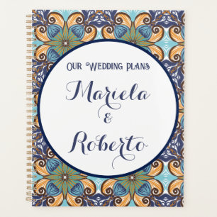 Élégant Mariage Floral Mexicain Talavera