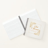 Élégant Mariage marié | Livre d'or (Intérieur)