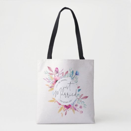Élégant Mariage marié | Sac fourre-tout (Devant)