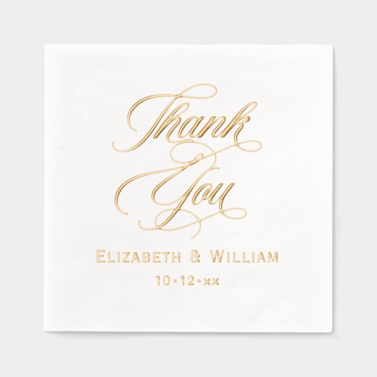 Élégant mariage mariée mariée salle Date Merci #2 (Recto)