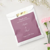 Élégant Mariage Mauve Merci Favoriser Sacs (Scellé)