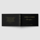 Élégant Mariage moderne noir et or (Complet)