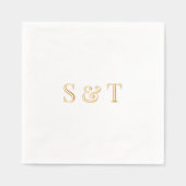 Élégant Mariage Monogram Ampersand (Recto)