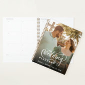 Élégant Mariage photo de script moderne (Devant avec enveloppe)