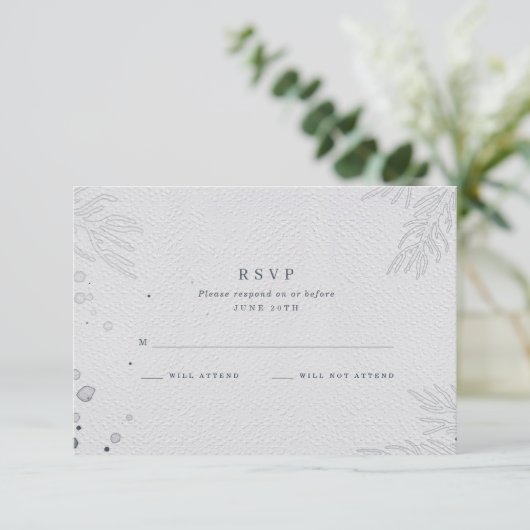 Elégant mariage plage RSVP (Debout devant)