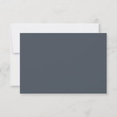 Elégant mariage plage RSVP (Dos)