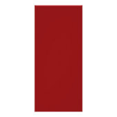 Élégant Mariage Rouge Et Blanc Modèles Menu (Dos)