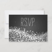 Élégant mariage RSVP Sparkling Vague (Dos)