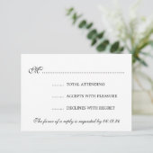 Elégant Mariage RSVP Turquoise String Lumières (Debout devant)