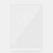 Élégant Mariage transparent (Recto)