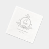 Élégant Mariage victorien 25 ans (Gauche)