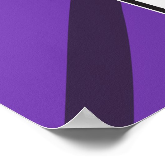 Élégant Mariage violet 15 Tableau de siège (Coin)