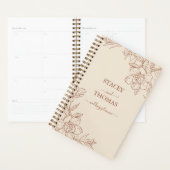 Élégant Mariage Whimsical en terre cuite (Devant avec enveloppe)