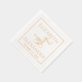 Élégant marié Groom Noms Typographie Mariage #3 Fr (Droite)