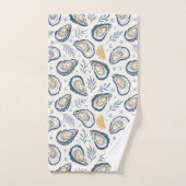 Elegant Marine Oysters (Serviette à main)