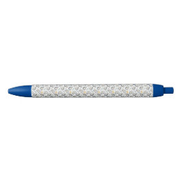 Elegant Marine Oysters Blauwe Inkt Pen