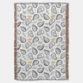 Elegant Marine Oysters Deken (Voorkant Verticaal)