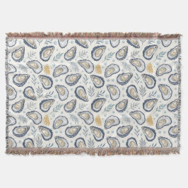 Elegant Marine Oysters Deken