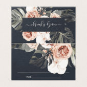 ELEGANT MARINE RUST MONSTRERA PEONRA MARIAGE FLORA (Outside Unfolded)