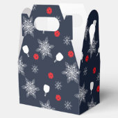 Elegant marineblauw 💙 kerst bedankdoosjes (Geopend)