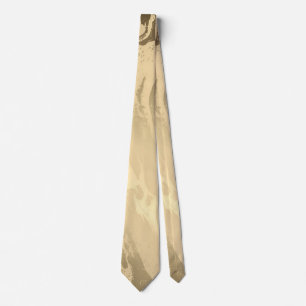 Elegant marmer goud stropdas