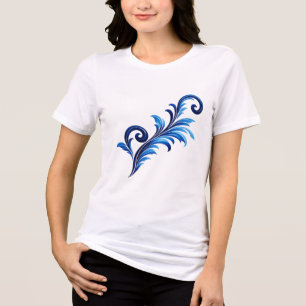 Elegant Marokkaans Sierpatroon Traditioneel Tri-Blend Shirt