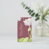 Elégant massage Zen Lotus | Carte de rendez-vous s (Debout devant)