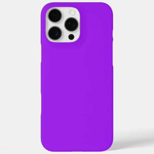 Elegant Massief Paars Case-Mate iPhone Case (Achterkant)