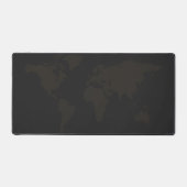 Élégant Mat de bureau cartographique pour bureaux (Recto)