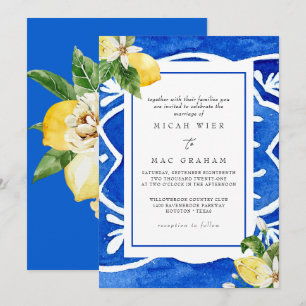 Elegant Mediterranean Floral No Parents Wedding in Kaart