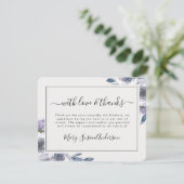 Élégant mémorial des funérailles florales Merci no (Debout devant)