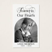 Elégant Mémorial Pour Toujours Dans Notre Coeur Ca (Devant)