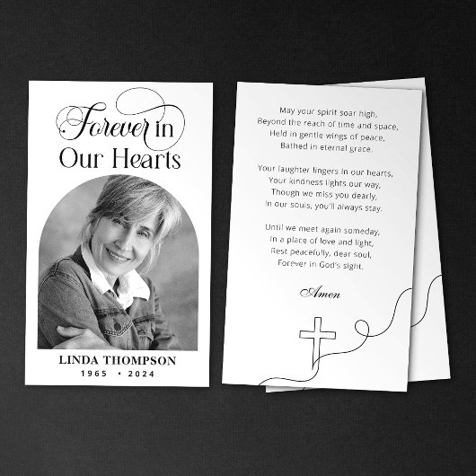 Elégant Mémorial Pour Toujours Dans Notre Coeur Ca