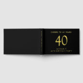 Elegant Mens 40th Birthday Party (Complet)