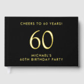 Elegant Mens 60th Birthday Party (Recto)