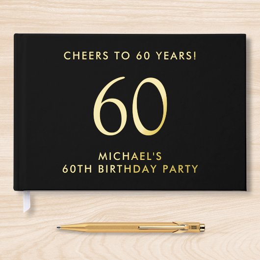 Elegant Mens 60th Birthday Party
