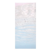 Élégant menu du programme Océan Bleu Blanc (Dos)