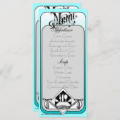 Elegant Menu Kaart Kleur 1 (Voorkant / Achterkant)