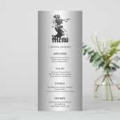 Élégant menu Mariage Halloween (Debout devant)