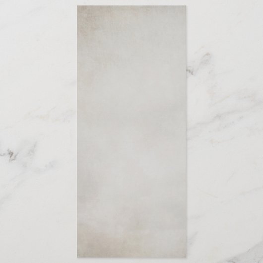 Élégant menu Mariage minimal de typographie (Dos)