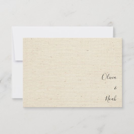 Élégant Merci de Monogramme moderne (Devant)