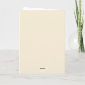 Élégant Merci de poppies Watercolor (Dos)